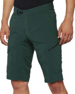 100% Ridecamp Shorts Fst Grn 38