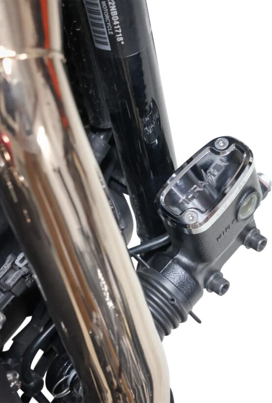 Thrashin Supply Rear Brake Reservoir Cap Chrome For 18+ Harley Softail - Image 3