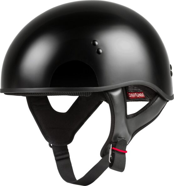 GMAX HH-45 Half Helmet Naked Black 2X-Large