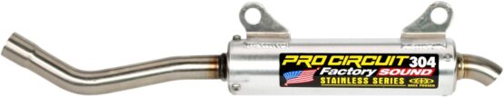 304 Aluminum Slip On Exhaust Silencer
