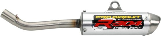 R-304 Shorty Aluminum Slip On Exhaust Silencer
