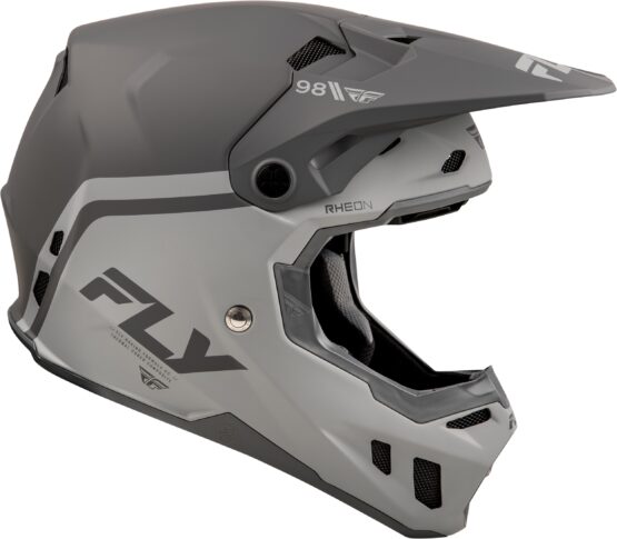 FLY Racing Formula CC Objective Helmet Matte Black/Grey MD - Image 3