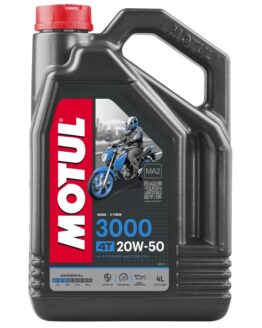 Motul 3000 20W50 4T Mineral Engine Oil 4 Liter
