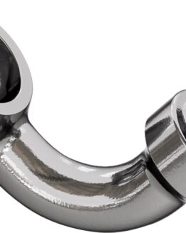 Goodridge Banjo Adapter Stainless Steel Silver