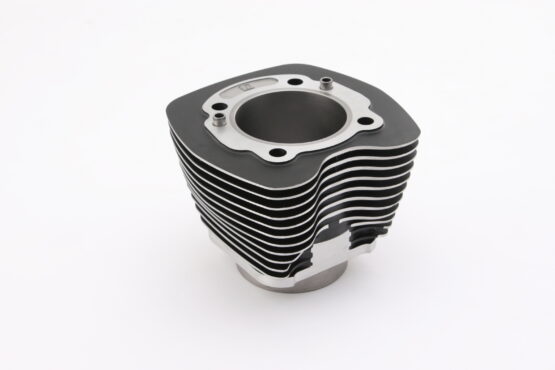 HardDrive TC103 Twin Cam Cylinder 3.875in Black Machined Fins
