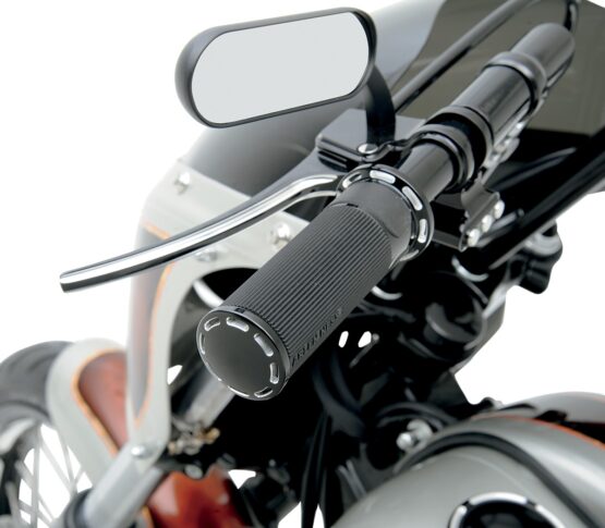 Arlen Ness Cable Style Fusion Series Grips Black Slot Track - Image 2