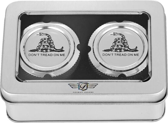 Figurati Designs Front Axle Nut Cover Stainless Steel Silver For Harley-Davidson - Image 2