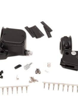 Drag Specialties Handlebar Control Kit Black 1in For Harley-Davidson