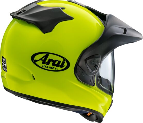 Arai XD-5 Helmet Gloss Fluorescent Yellow - Large - Image 2