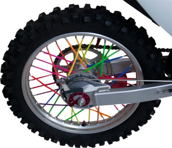 Orange Spoke Skins For 18" / 19" / 21" MX Wheels - 80 Pack - Image 2