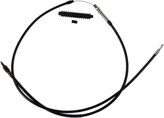 Barnett High-Efficiency Black Vinyl Clutch Cable +8in For Harley-Davidson