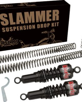 Burly Brand Slammer Shock Kit Black 10.5" Fits Honda Rebel