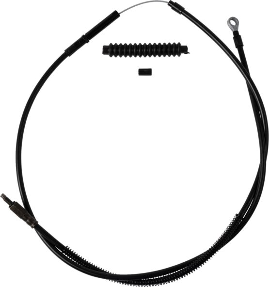 Barnett Stealth High-Efficiency Clutch Cable +8in Black For 18-23 Softail