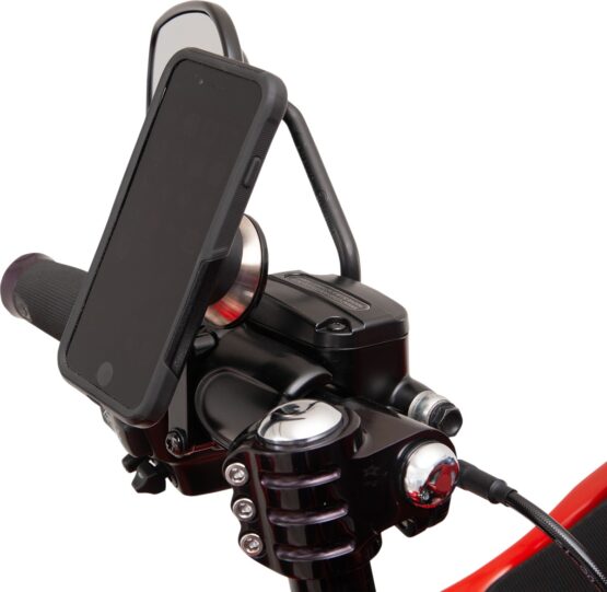 Klock Werks iOmounts Device Mount Switch Mount Black For Harley-Davidson - Image 4