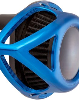 Arlen Ness Clear Tear Sucker Air Cleaner Kit - Blue