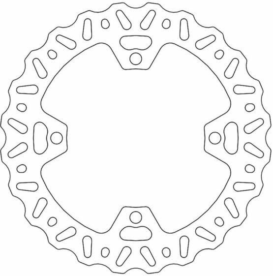 Moto-Master Nitro Rear Brake Rotor Suzuki RMZ/RMX Models - Image 2
