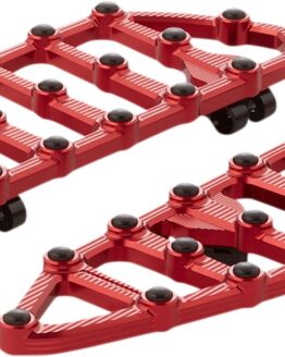 Arlen Ness Red MX Driver Floorboards