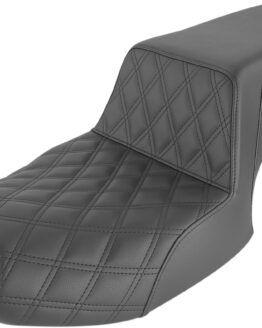 Step-Up Front Lattice 2-Up Seat - Black