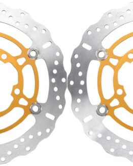 Floating Contour Brake Rotor Front Set