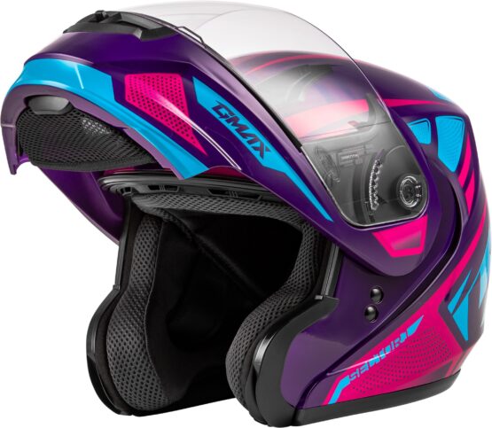 GMAX MD-04 Sector Modular Helmet Violet/Pink XL - Image 4