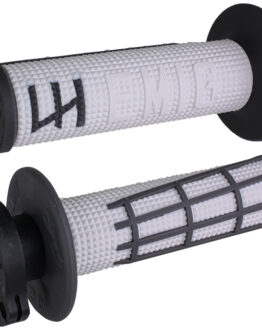 ODI Emig V2 Lock-On Grips White/Graphite For 7/8" Bars