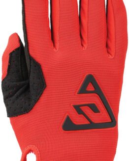 Answer 25 Peak Gloves Black/Red - Large