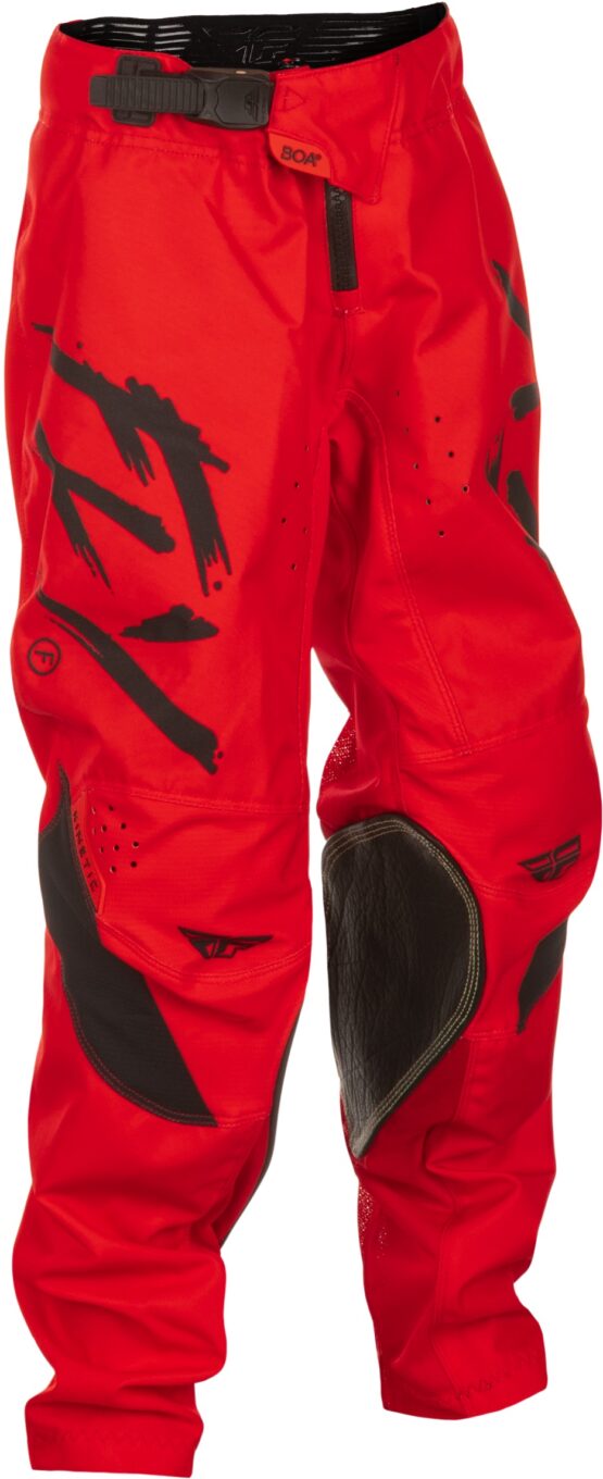 Fly Racing Youth Kinetic Stoke Pants Red/Black Size 18