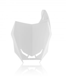 White Front Number Plate