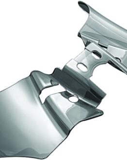 Kuryakyn Saddle Shield Heat Deflectors Smoke For 99-17 Dyna