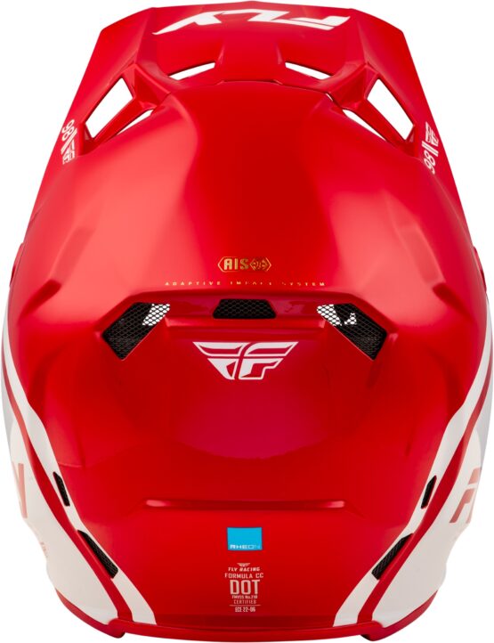 Fly Racing Formula CC Objective Helmet Red/White Large - Image 3
