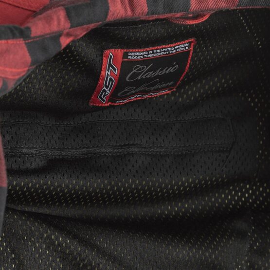 RST Lumberjack CE Shirt Red Check 2XL - Image 3