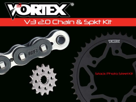 Vortex V3 2.0 Chain and Sprocket Kit Black For BMW S1000RR 2020-2023