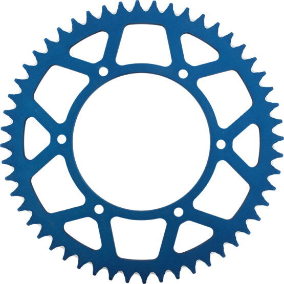 Supersprox Aluminum Rear Sprocket 52T Blue 520 Chain - Image 3
