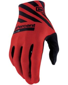 100% Celium Men's Gloves Racer Red XL