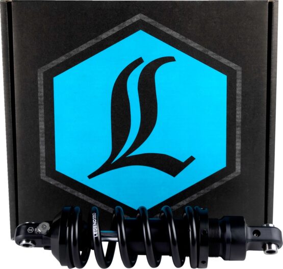 Legend Suspension Revo-A 12.5in Heavy Duty Rear Shock Black Harley Softail