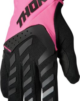Thor Women's Spectrum Gloves Small Black/Fluorescent Pink