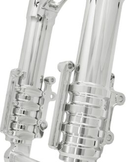 Arlen Ness Method No Flex 49mm Fork Legs Chrome For Harley Touring