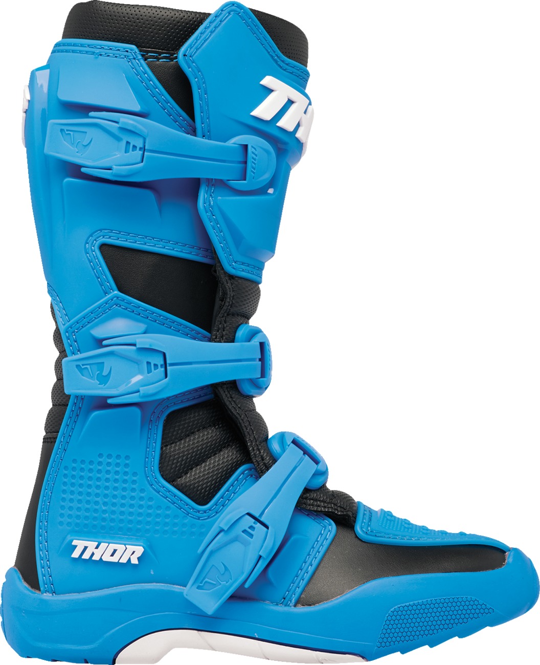 Thor Youth Blitz XR Boots Blue/Black Size 6 - Image 3