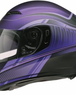 Z1R Jackal Dark Matter Helmet XL Black/Purple Matte