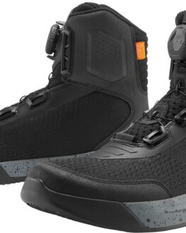 ICON Overlord Vented CE Boots Black/Gray Size 12