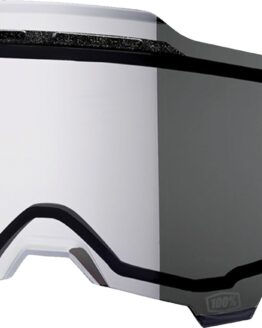 100% Armega Dual Pane Vented Lens - Silver Mirror