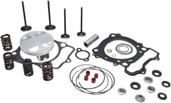 Top End Service Kit - Piston, Stainless Valves, & Gasket Kit