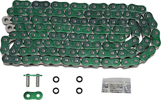 EK 520ZVX3 NX-Ring Sportbike Chain 120 Links Green