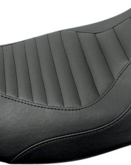 Tripper Ribbed/Stitched Synth. Leather Solo Seat