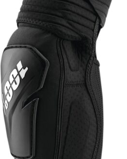 100% Fortis Elbow Guards L/XL Black/White Unisex