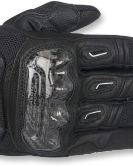 Women's SMX-2 V2 Air Carbon Street Riding Gloves Black Large