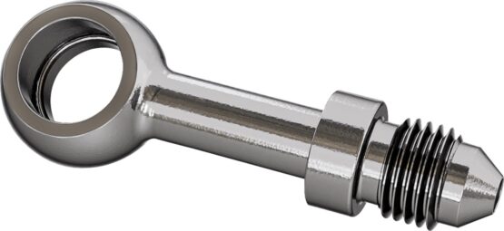 Goodridge Banjo Adapter Stainless Steel Straight Silver