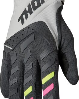 Thor Women's Spectrum Gloves Light Gray/Charcoal L