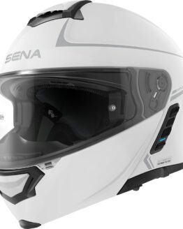 Sena Impulse Smart Flip Up Helmet w/ Bluetooth White Medium