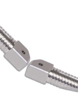 Silver Stock Style Rear Passenger Foot Pegs For Most Kawasaki Sport Bikes